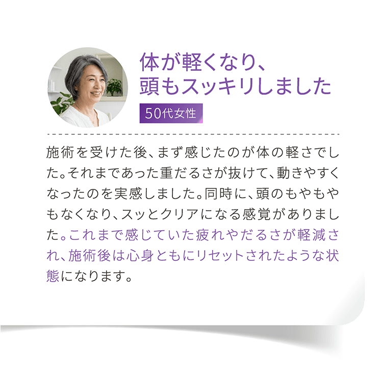 20分1回の施術
